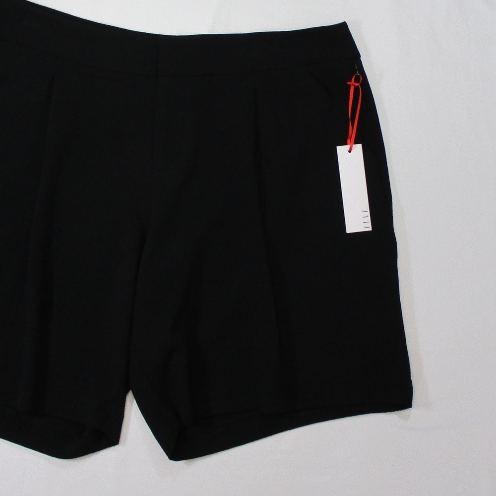 ELLE Black Shorts NWT Size 14 - Picture 2 of 6